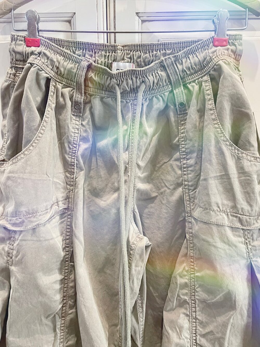 Urban Outfitters Olive Green Wide-Leg Cargo Pants Size Small *BNWT*